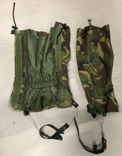 British Gore-Tex gaiters, DPM, surplus. 