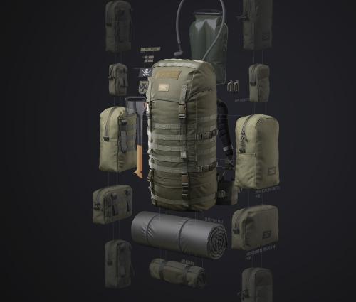 Savotta Jääkäri L rucksack.