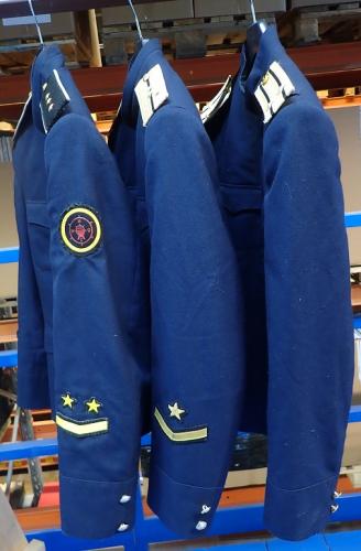 Soviet navy coat with mandarin collar, surplus.