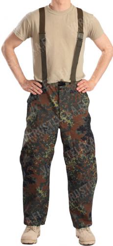 5X German army goretex camouflage over pants trousers rain waterproof flecktarn 