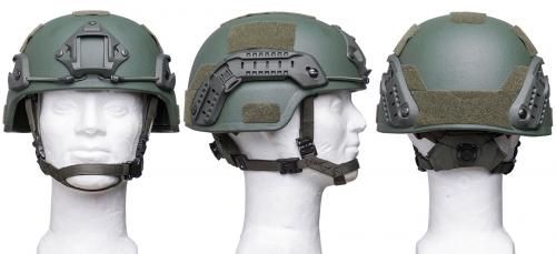 PGD MICH Ballistic Helmet, NIJ IIIA.
