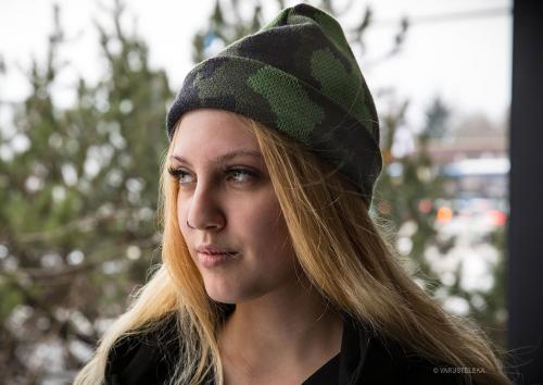 Särmä Commando Cap, Merino Wool, Camo. 