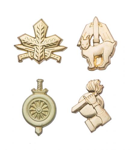 Finnish branch insignia, metal, surplus Finnish branch insignia, metal, surplus