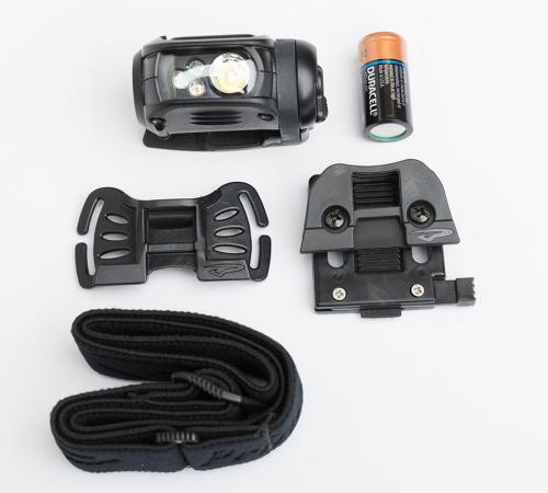 Princeton Tec Remix Pro MPLS headlamp. Battery and adapters included