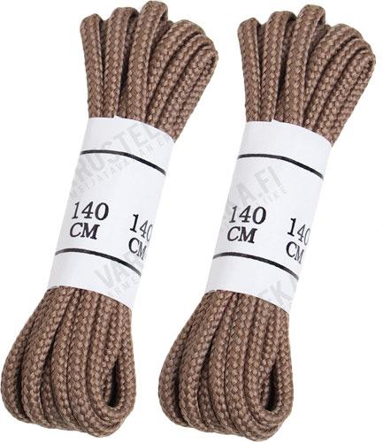 Mil-Tec Polyester Shoe Laces, 2-Pack.