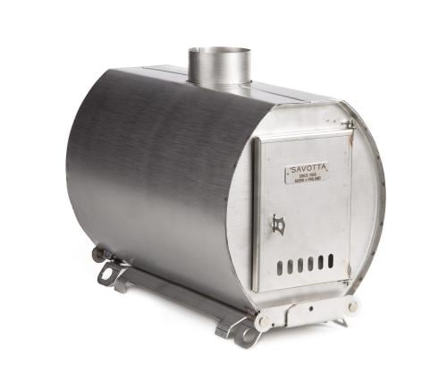 Savotta Hawu Wood Stove WS-400. Packs reasonably small for ease of carrying