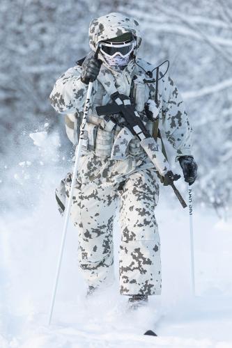 Särmä TST L7 Camouflage Anorak. Old version of the L7 camouflage anorak