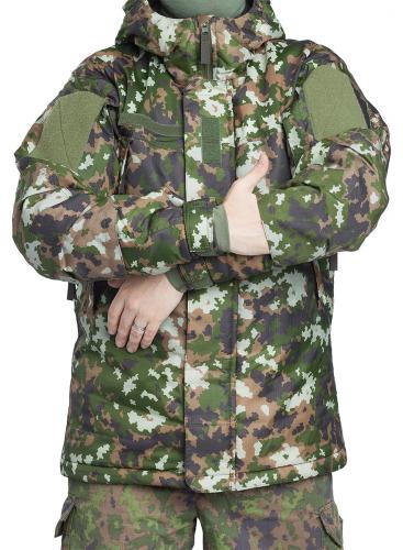 Särmä TST L5 Thermal Jacket. Pad pockets inside the elbow reinforcements.