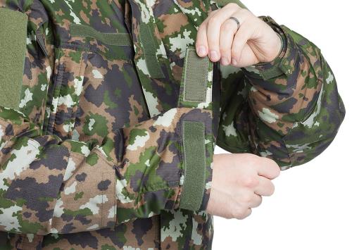 Särmä TST L5 Thermal Jacket. Hook-and-loop adjustable cuffs.