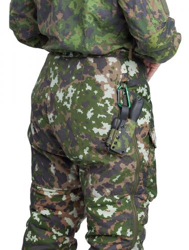 Särmä TST L5 Thermal Pants. The leg zippers also allow you to pull out gear attached to your regular trousers belt, a knife for example.