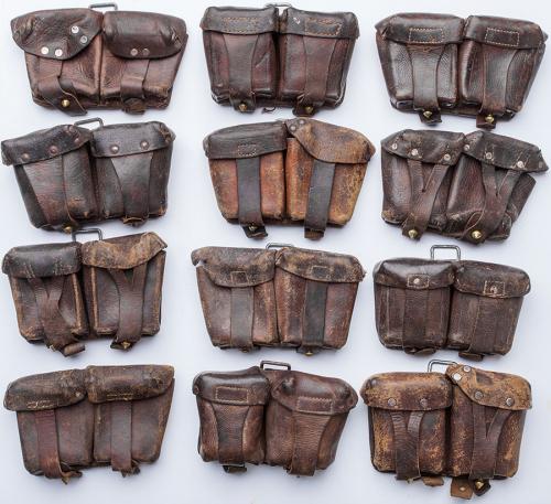 Soviet WW2 Mosin-Nagant ammo pouch, wartime, surplus.