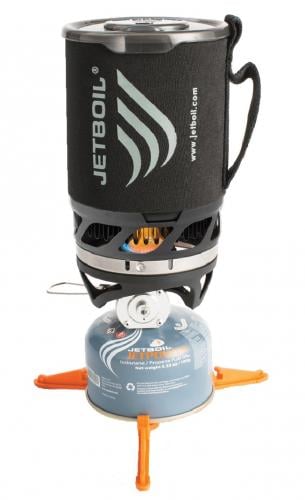 Jetboil MicroMo Camping Stove, Carbon. Gas can sold separately
