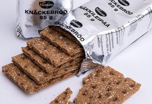 Vaasan FDF Crisp rye bread, 50-Pack Box.