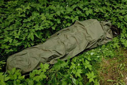 Dutch sleeping bag Gore-Tex cover, surplus.