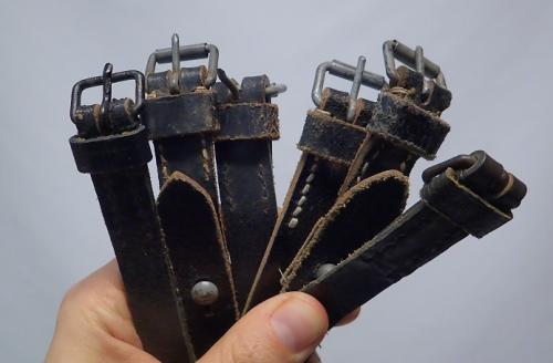 Wehrmacht/Czech general purpose straps, a bunch.