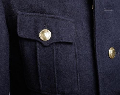 German / Finnish fireman's wool tunic #3.