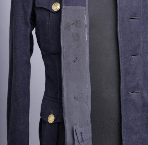German / Finnish fireman's wool tunic #4.