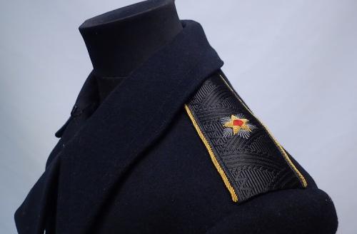 Soviet navy officer's greatcoat, Rear Admiral.