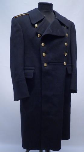 Soviet navy officer's greatcoat, Rear Admiral Soviet navy officer's greatcoat, Rear Admiral