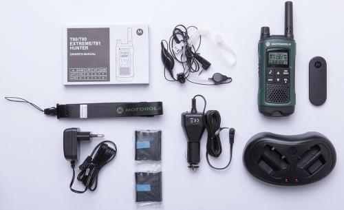 Motorola T81 Hunter PMR-radiopuhelin.
