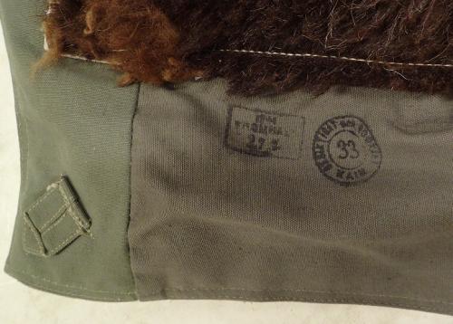 Swedish M1909 shearling coat #1.