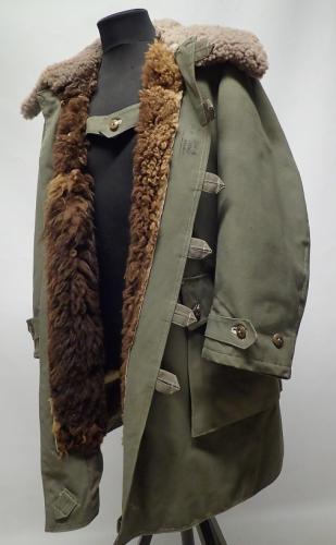 Swedish M1909 shearling coat #1.