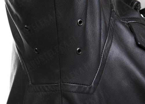 Bundespolizei Short Leather Jacket, surplus.