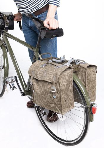 NVA Sturmgepäck combat pack, Strichtarn, with yoke, surplus .