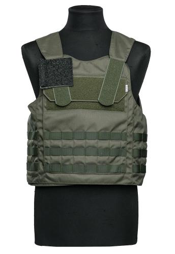 C.P.E. Pro SAPI vest textile w. MOLLE, Green, X-Large C.P.E. Pro SAPI vest textile w. MOLLE, Green, X-Large