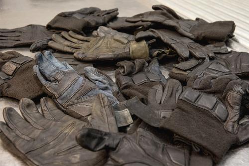 Austrian Combat Gloves, Surplus. Generally these are well used, but intact.