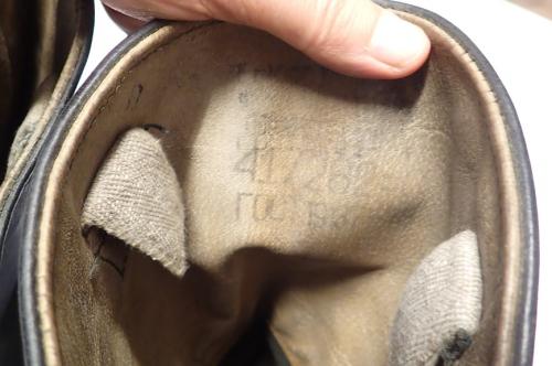 Soviet officer's field boots #5.