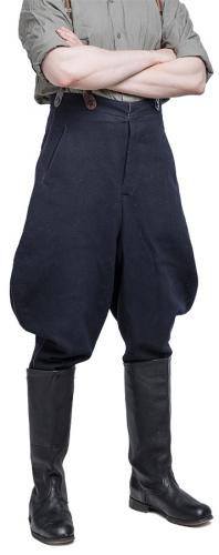 Soviet officer's breeches, dark blue #1 Soviet officer's breeches, dark blue #1