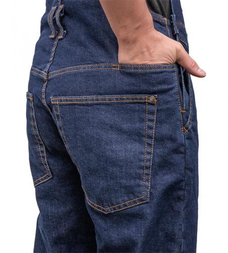 Särmä Denim Overalls. A hidden seam pocket.