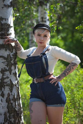 Särmä Denim Overalls. With some easy DIY modifications, these are the perfect summerwear!