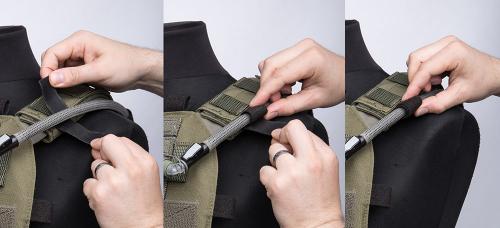 Velcro One-Wrap, by the meter.