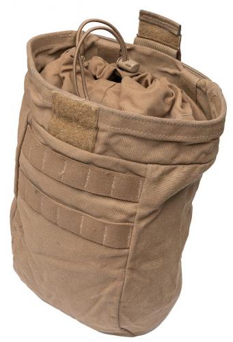 USMC Magazine Dump Pouch, Coyote Brown, surplus USMC Magazine Dump Pouch, Coyote Brown, surplus