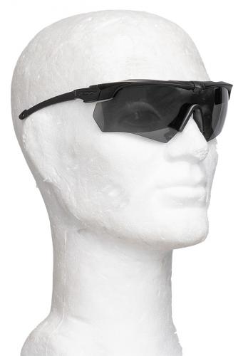 ESS Crossbow Suppressor One Ballistic Glasses, Smoke Gray, surplus.