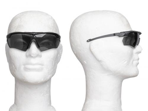ESS Crossbow Suppressor One Ballistic Glasses, Smoke Gray, surplus.