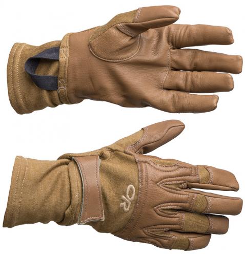 Outdoor Research Rockfall Gloves, Coyote Brown, surplus Outdoor Research Rockfall Gloves, Coyote Brown, surplus