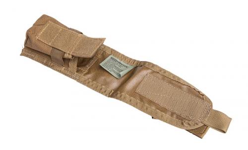 Paraclete Large Flash Bang Pouch, Coyote Brown, surplus.