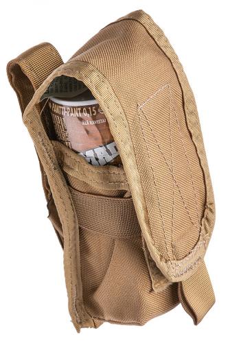 Paraclete Large Flash Bang Pouch, Coyote Brown, surplus.