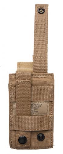 US M16/M4 Speed Reload Pouch, Coyote Brown, surplus. The usual MOLLE/PALS attachment.