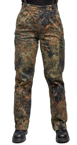 BW women's Cargo Pants, Flecktarn, surplus.