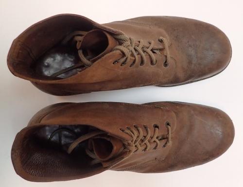 British RAF ankle boots, WW2 era, size UK 11.