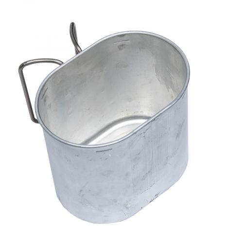Swiss M84 water bottle cup, aluminium, surplus Swiss M84 water bottle cup, aluminium, surplus