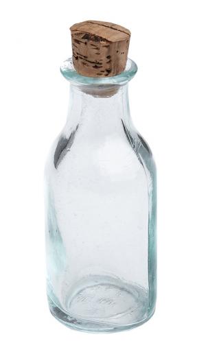 Czechoslovakian glass bottle, surplus