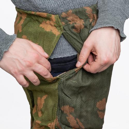 CCCP KZS camouflage trousers, surplus. Access pockets.