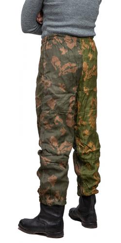 CCCP KZS camouflage trousers, surplus. Our model is size Medium & 175 cm tall, wearing size 2.