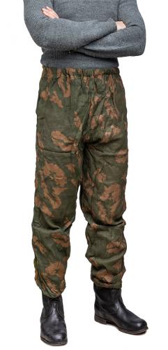 CCCP KZS camouflage trousers, surplus. Our model is size Medium & 175 cm tall, wearing size 2.