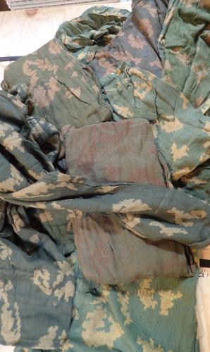 CCCP KZS camouflage jacket, surplus . A plethora of different shades!